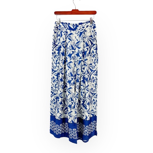 Anthropologie B.Yu Printed Wide-Leg Pants Large may fit medium - Picture 5 of 11
